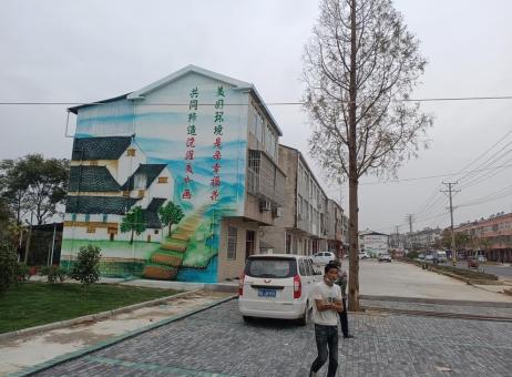 万源墙绘的制作流程