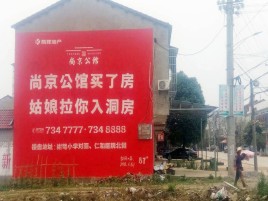 万源墙体广告在乡镇、农村市场的媒体优势