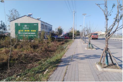 万源书山南院墙体广告