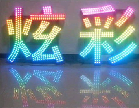 万源LED发光字开始流行的原因。