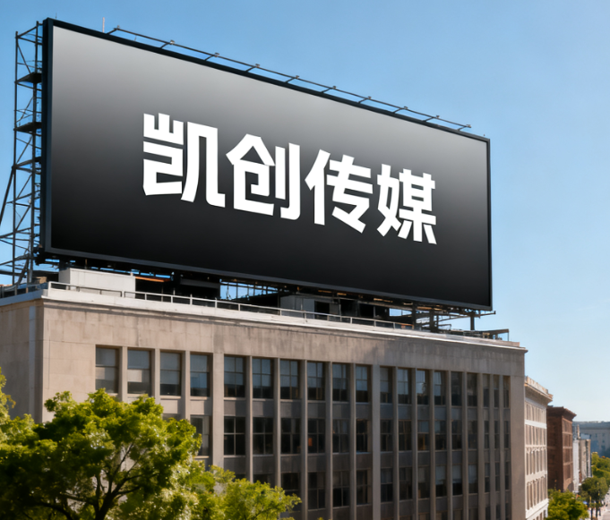 万源户外广告牌的设计与制作