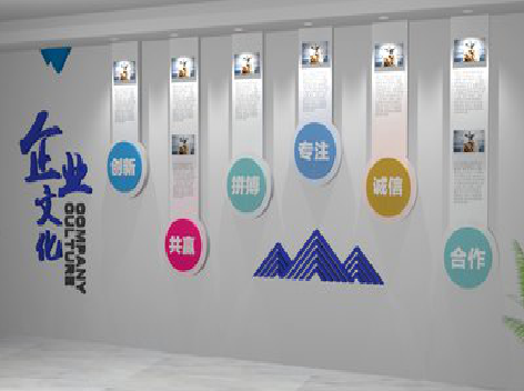 万源企业文化墙需要传递什么办公文化？